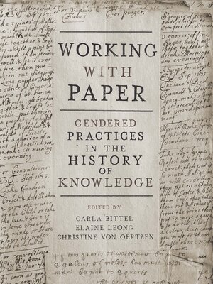 cover image of Working with Paper